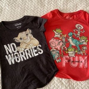 Disney shirt bundle